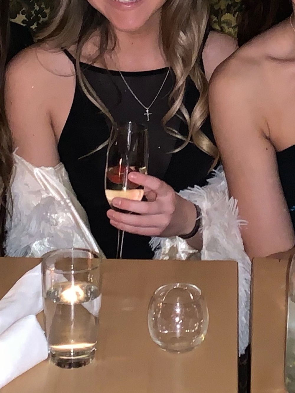 Forever 21 Black Sleeveless Sheer Bodysuit